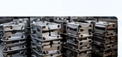 Illustrative industrial steel frames